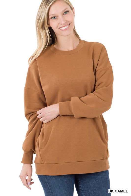 Round Neck Sweatshirt