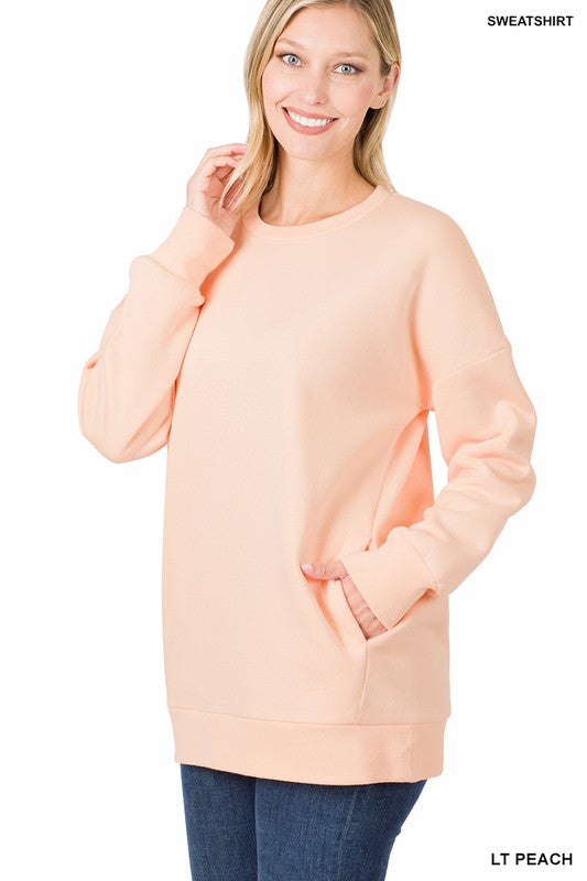 Round Neck Sweatshirt