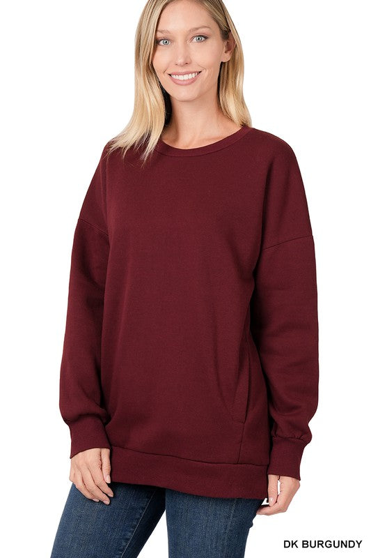 Round Neck Sweatshirt