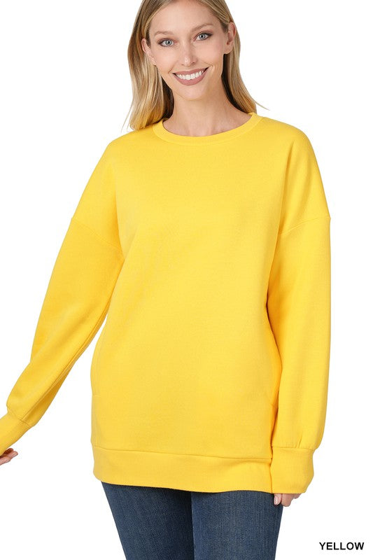 Round Neck Sweatshirt