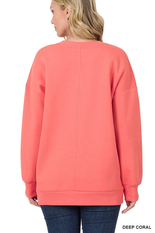 Round Neck Sweatshirt