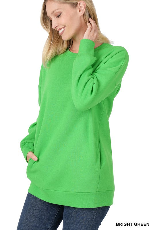 Round Neck Sweatshirt