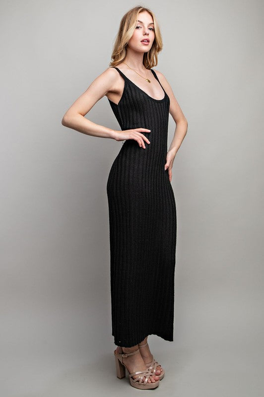 Ribbed Maxi Dress