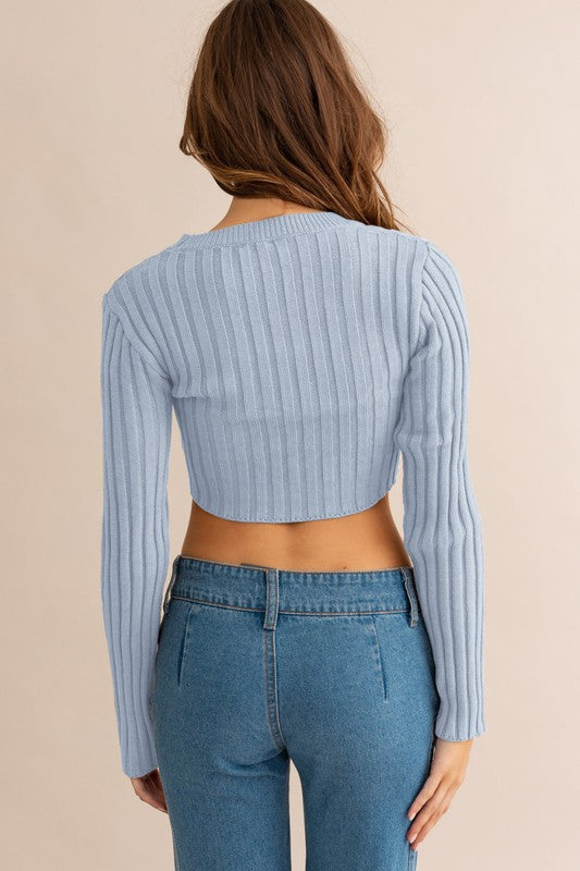 Asymmetrical Hem Sweater