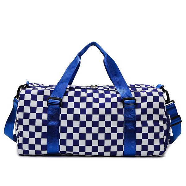 Checker Weekender Bag