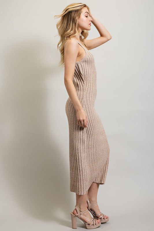 Ribbed Maxi Dress