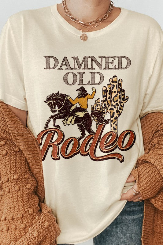 Damned Old Rodeo Graphic Tee