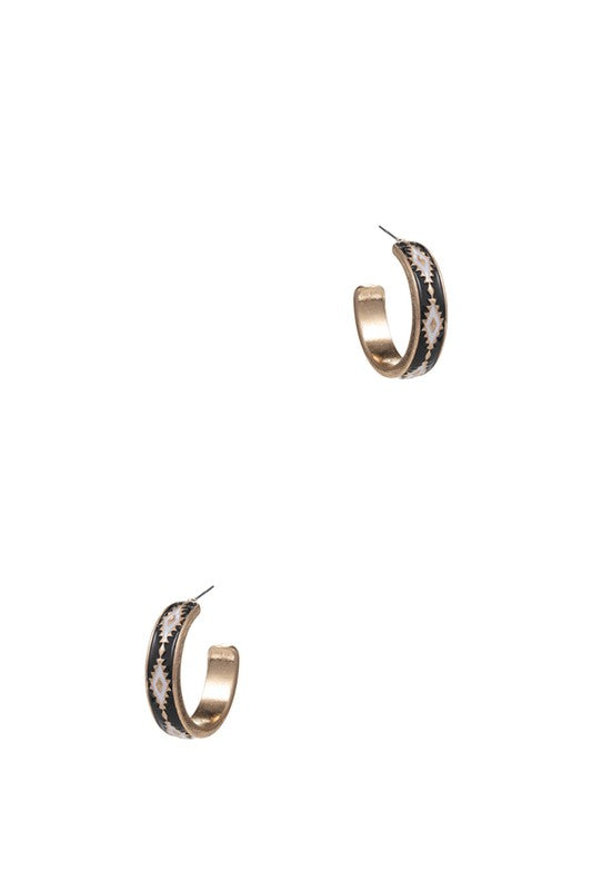 Western Hoop Earrings