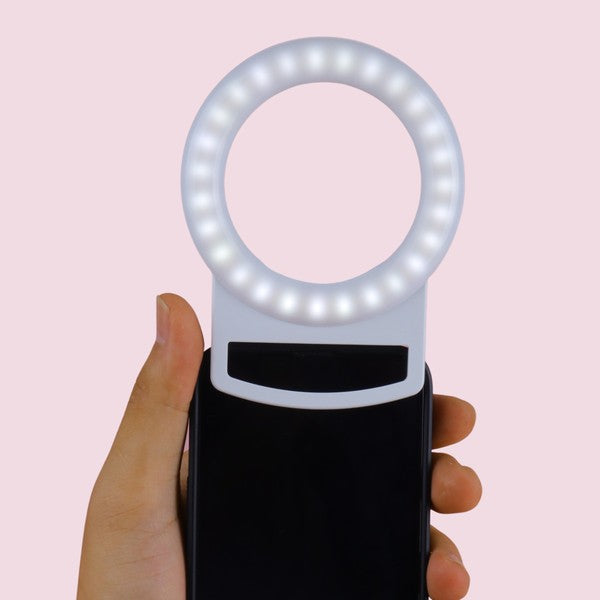 Clip-On Mini Phone Selfie Ring Light